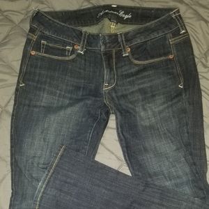 American eagle skinny kick boot jeans size 8